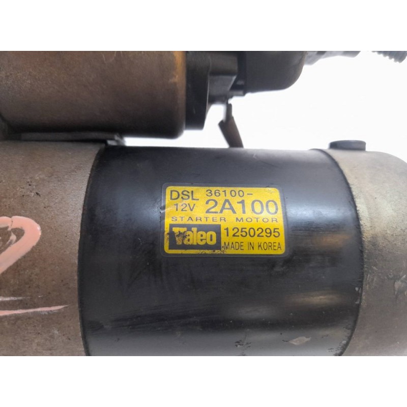 Recambio de motor arranque para kia rio 1.5 crdi ex1 referencia OEM IAM 361002A100 1250295 4