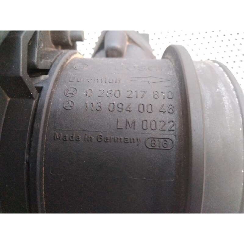 Recambio de caudalimetro para mercedes-benz clase s (w220) berlina 500 (220.075) referencia OEM IAM 0280217810 1130940048 - Negro 2