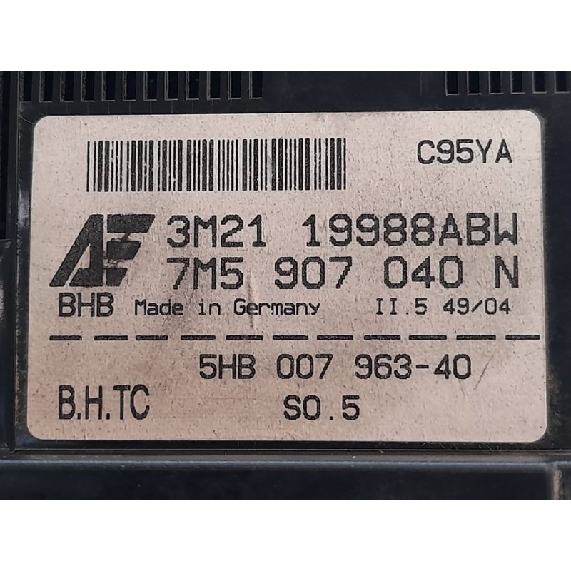 Recambio de mando climatizador para ford galaxy (vy) ghia referencia OEM IAM 3M2119988ABW 735907040N 3