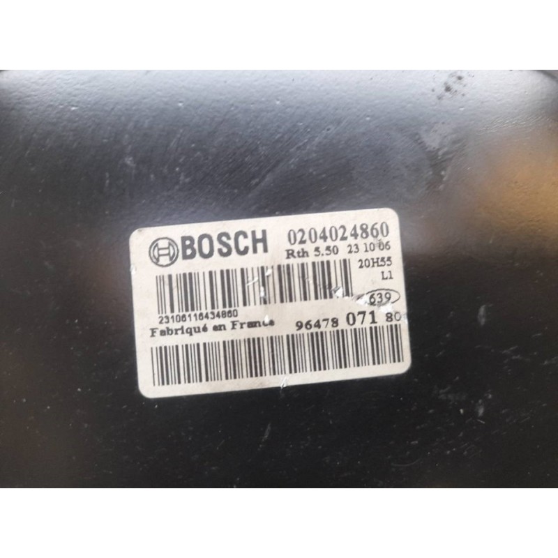 Recambio de servofreno para citroën xsara picasso 1.6 16v cat (nfu / tu5jp4) referencia OEM IAM 0204024860 9647807180 - Negro 2