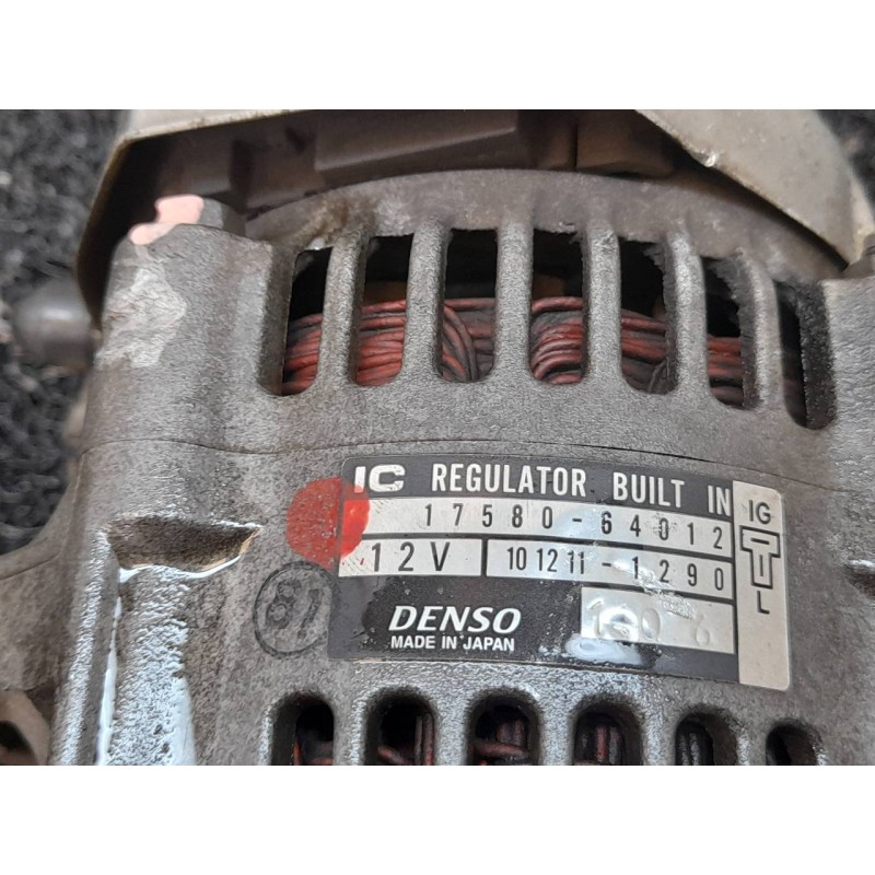 Recambio de alternador para aixam minauto 0.400 referencia OEM IAM 1758064012 1012111290 DENSO 10