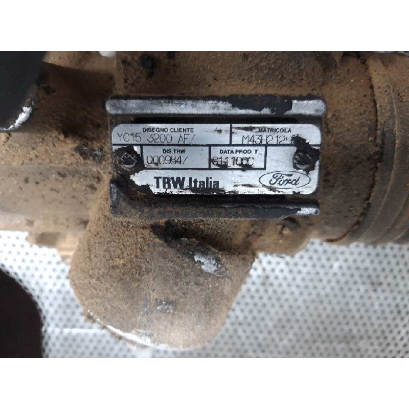 Recambio de cremallera direccion para ford transit caja cerrada, corta (fy) (2000 =>) ft 260 2.0 referencia OEM IAM YC153200AF - Blanco 3