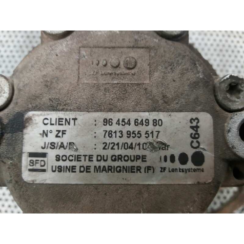 Recambio de bomba direccion para citroën jumper caja cerrada desde '02 2.0 hdi cat referencia OEM IAM 9645464980 7613955517 - Amarillo 3