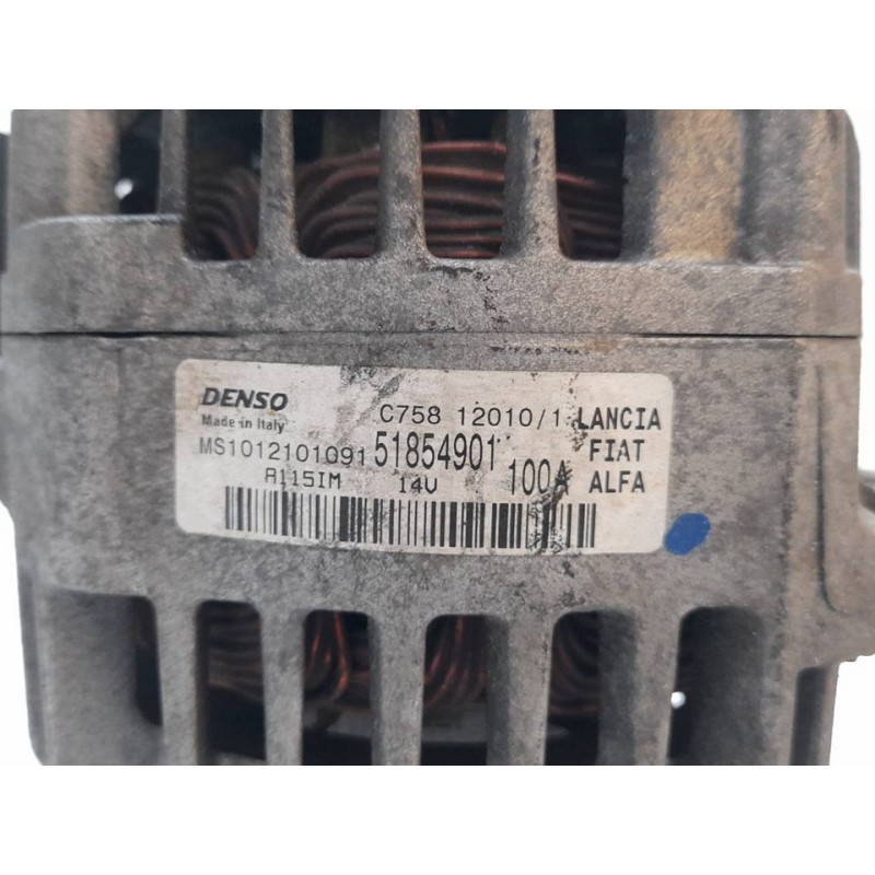 Recambio de alternador para fiat doblo emotion referencia OEM IAM 51854901 - Blanco 2