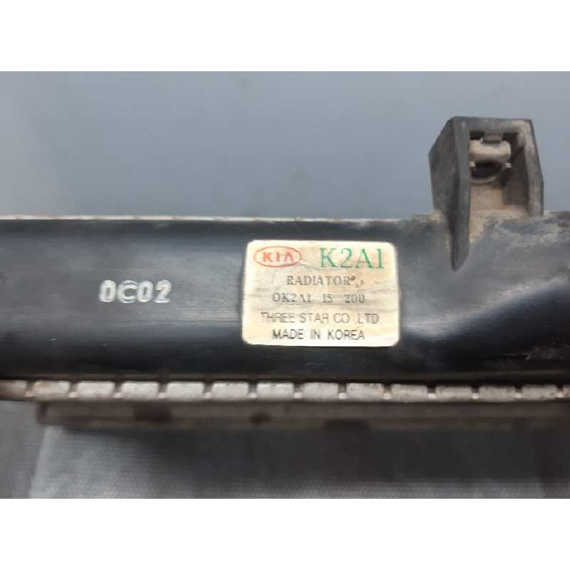 Recambio de radiador agua para kia shuma 1.5 ls berlina portón referencia OEM IAM K2A1 0K2A115200 2