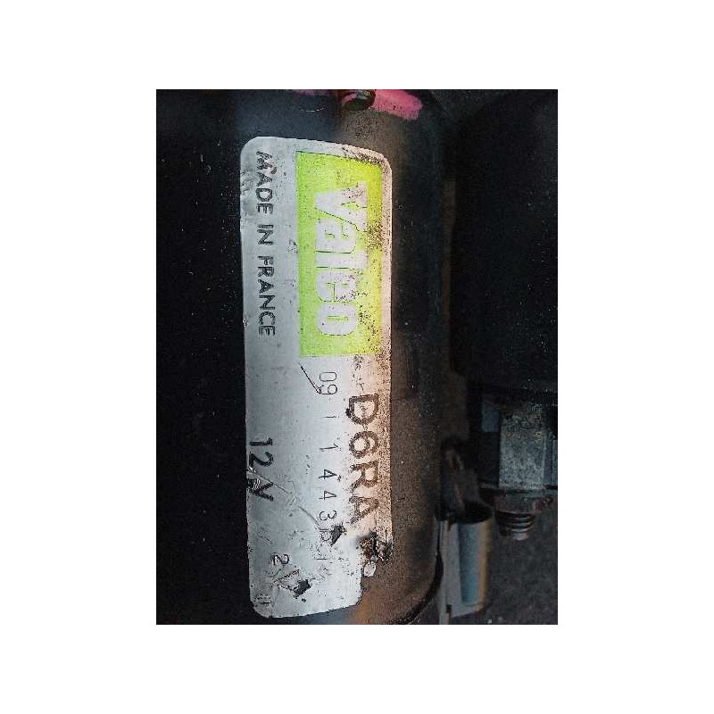 Recambio de motor arranque para citroën zx 1.6 referencia OEM IAM 09114436  VALEO 4