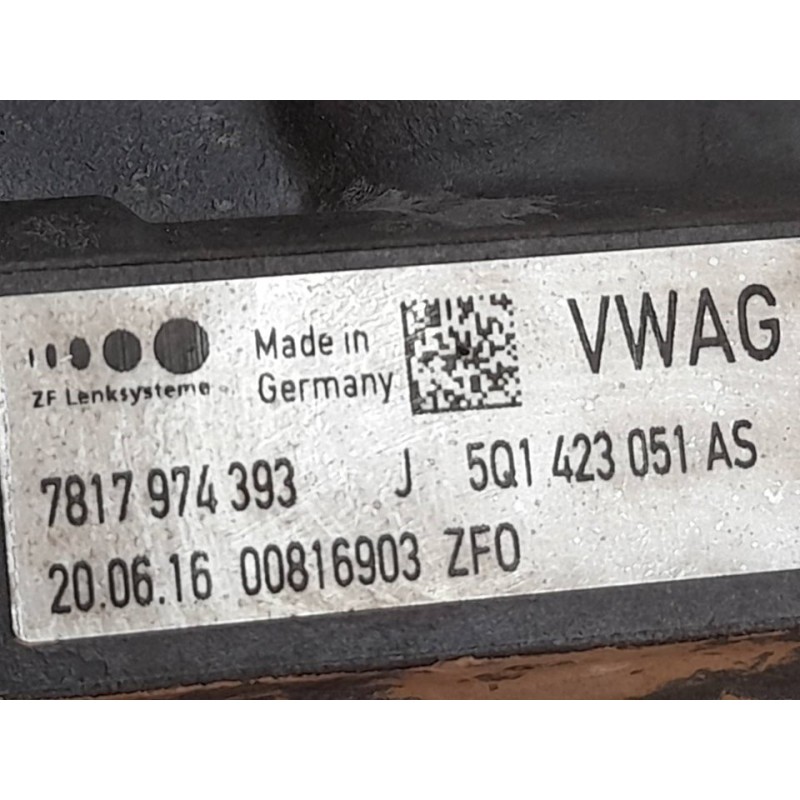Recambio de cremallera direccion para audi a3 sportback (8va) attraction referencia OEM IAM 5Q1423051AS ZF - Blanco 4