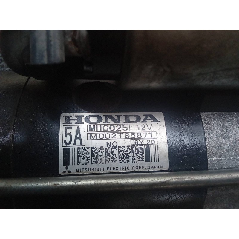 Recambio de motor arranque para honda civic berlina 5 (fk) 2.2 i-ctdi comfort referencia OEM IAM M002T85871 MHG025 MITSUBISHI - Negro 6