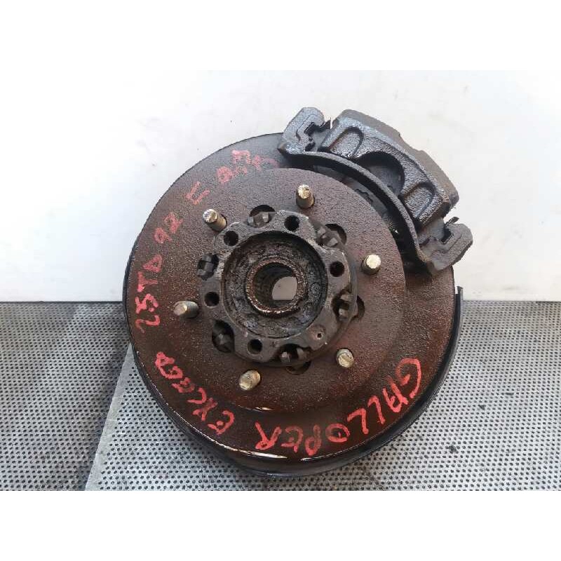 Recambio de mangueta delantera derecha para mitsubishi galloper exceed 2.5 td referencia OEM IAM  91965 