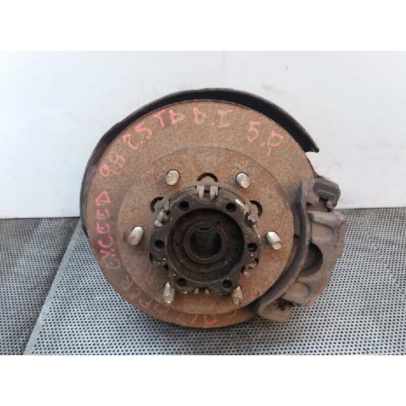 Recambio de mangueta delantera izquierda para mitsubishi galloper exceed 2.5 td referencia OEM IAM  91966 2