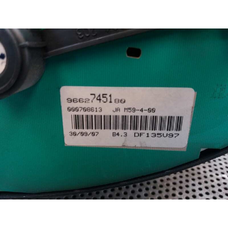 Recambio de cuadro instrumentos para citroën berlingo first combi 1,6 hdi 75 sx referencia OEM IAM 9662745180 - Blanco 2