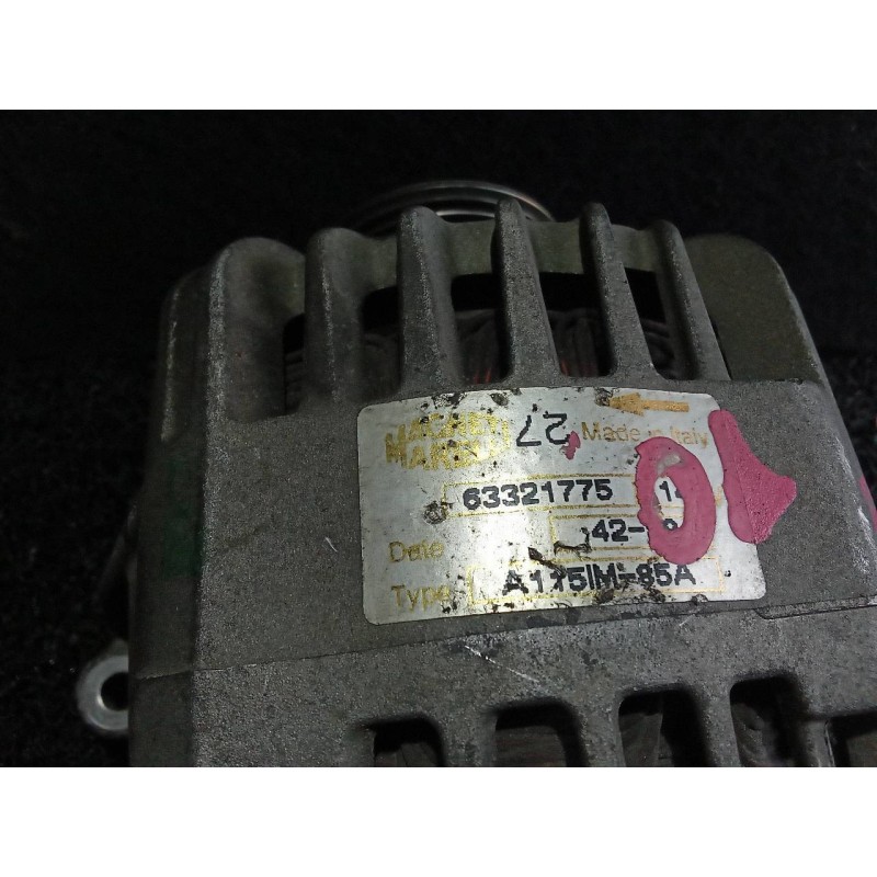 Recambio de alternador para fiat punto berlina (188) 1.2 cat referencia OEM IAM 63321775  MAGNETI MARELLI 2