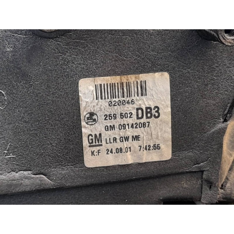 Recambio de retrovisor derecho para opel astra g berlina comfort referencia OEM IAM 09142087 - Gris 3