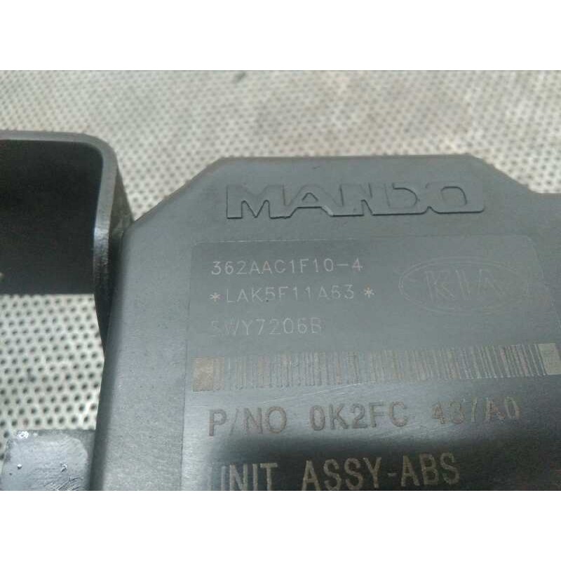Recambio de abs para kia carens 1.6 lx referencia OEM IAM 362AAC1F104 2