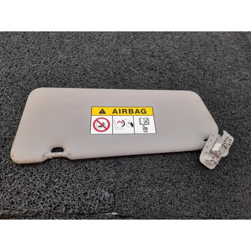 Recambio de parasol derecho para renault clio iv authentique referencia OEM IAM - Blanco 2