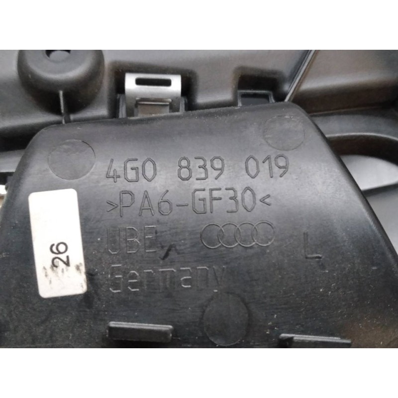 Recambio de maneta interior trasera izquierda para audi a6 allroad quattro (4gj) 3.0 tdi clean diesel referencia OEM IAM 4G08390 3