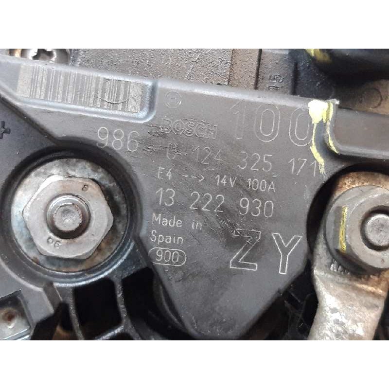 Recambio de alternador para opel corsa d cosmo referencia OEM IAM 0124325171 13222930 - Gris 4