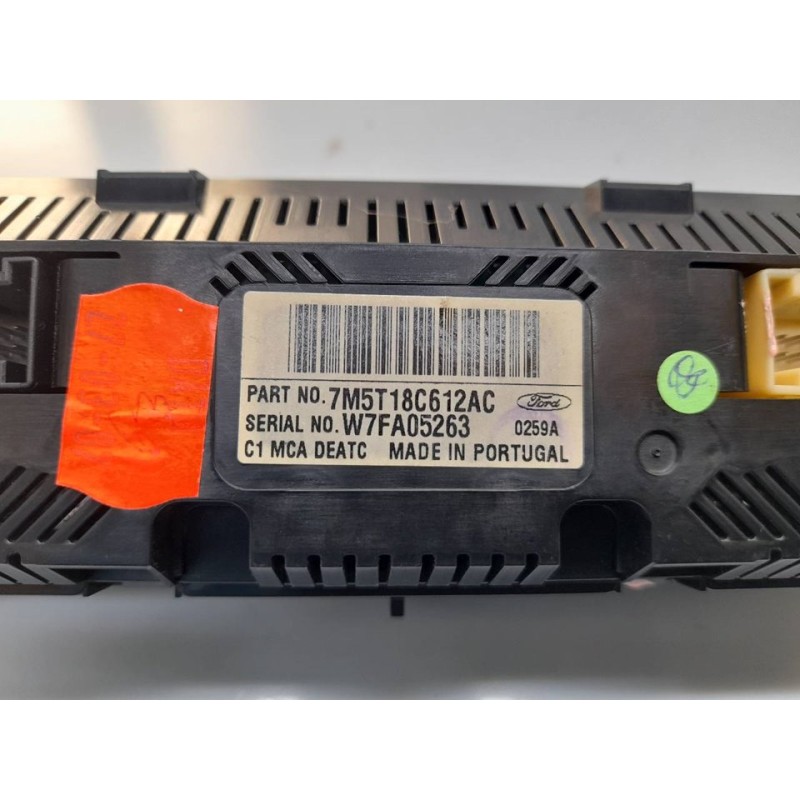 Recambio de mando climatizador para ford c-max (cb3) trend referencia OEM IAM 7M5T18C612AC 4
