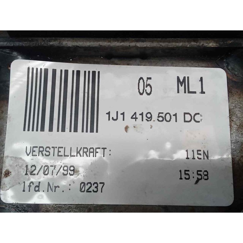 Recambio de columna direccion para volkswagen new beetle (9c1/1c1) 1.9 tdi referencia OEM IAM 1J1419501DC - Azul 5
