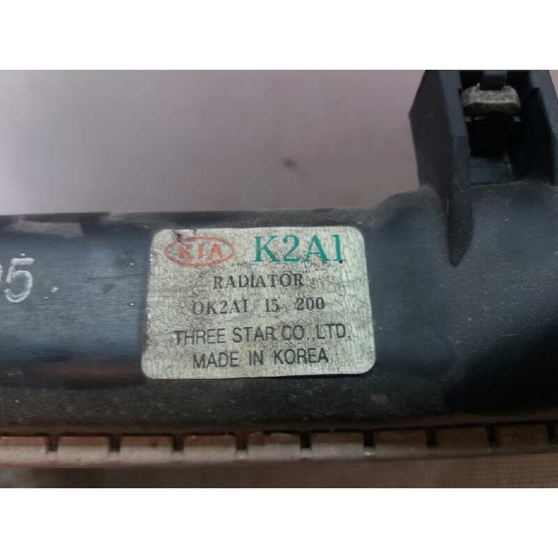 Recambio de radiador agua para kia sephia ll básico referencia OEM IAM OK2AI15200 - Azul 2