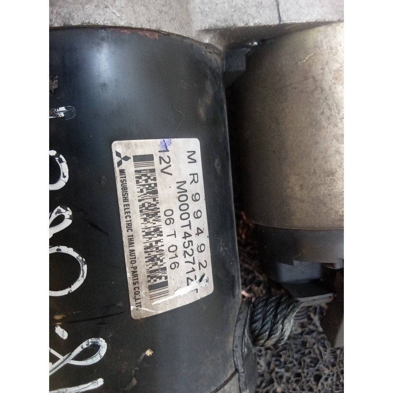 Recambio de motor arranque para mitsubishi colt berlina 3 (cz) 1.3 atlantis referencia OEM IAM MR994922 M000T45271ZT MITSUBISHI - Negro 3
