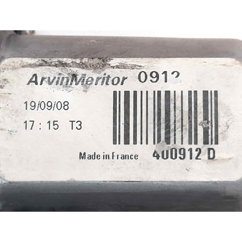 Recambio de elevalunas delantero derecho para peugeot 207 urban referencia OEM IAM 400912D 119855AV - Gris 2