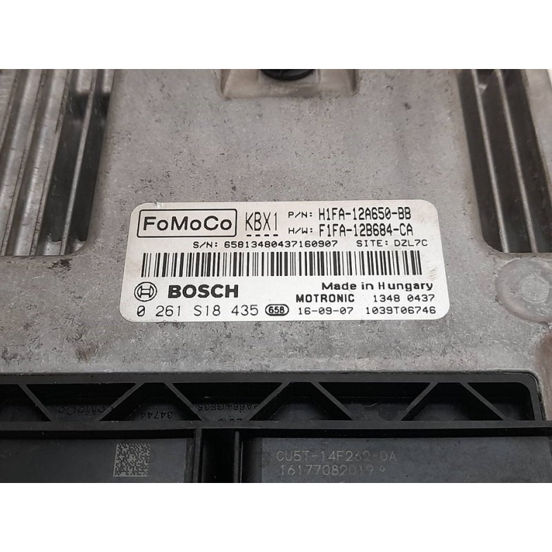 Recambio de centralita motor uce para ford focus lim. business referencia OEM IAM 0261S18435 H1FA12A650BB BOSCH 3