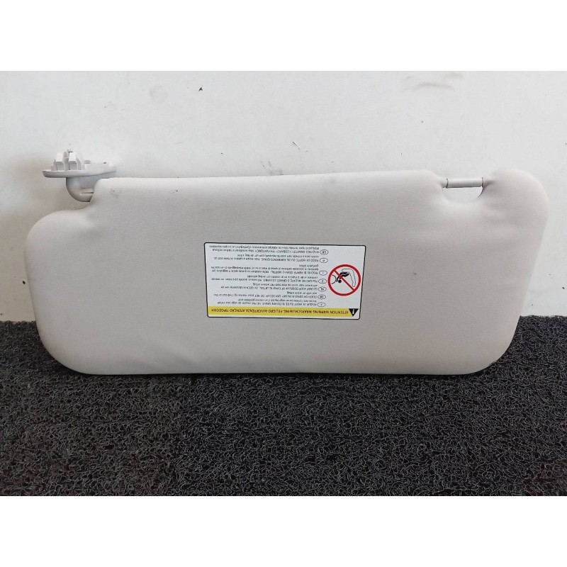 Recambio de parasol derecho para peugeot 207 urban referencia OEM IAM - Gris 2