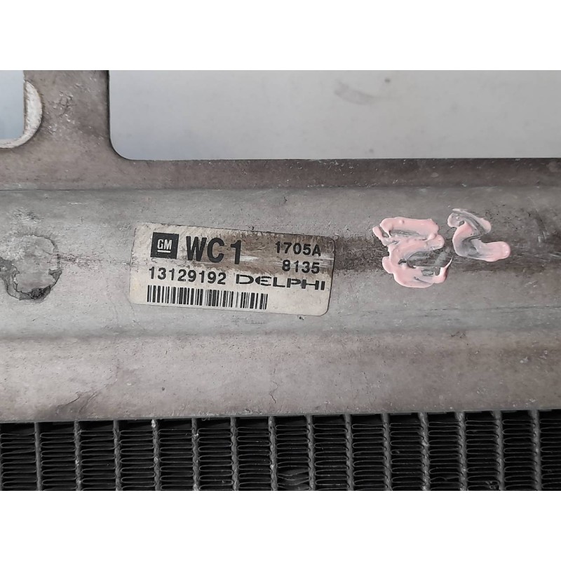 Recambio de condensador / radiador aire acondicionado para opel zafira b cosmo referencia OEM IAM 13129192 1705A - Negro 3