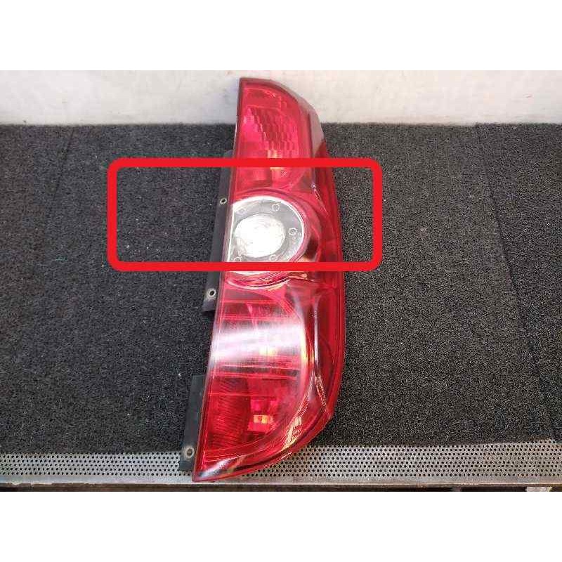 Recambio de piloto trasero derecho para fiat doblo emotion referencia OEM IAM - Blanco 3