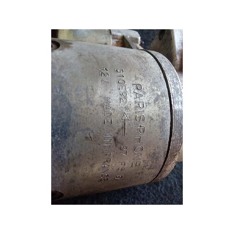 Recambio de motor arranque para renault 11 1.6 d referencia OEM IAM D10E92 38666 3