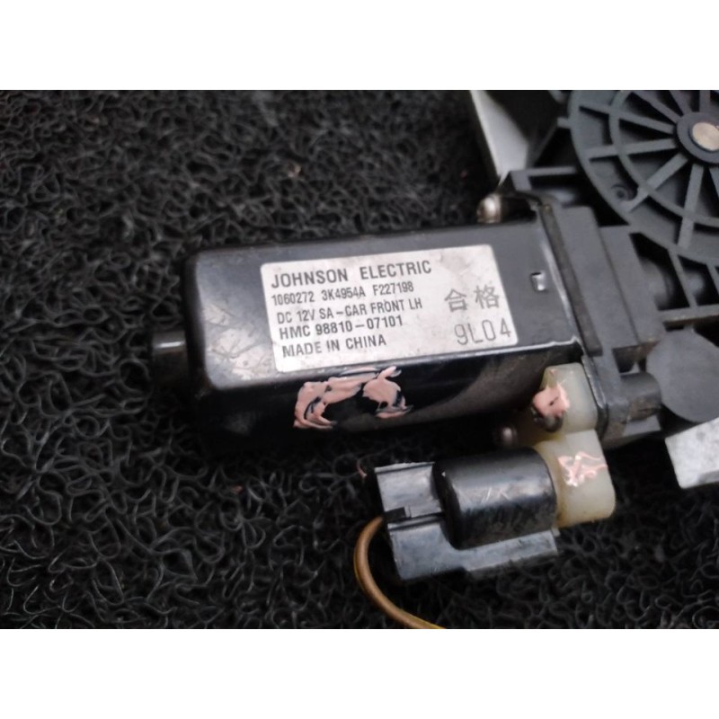 Recambio de elevalunas delantero izquierdo para kia picanto 1.1 emotion referencia OEM IAM 9881007101 2