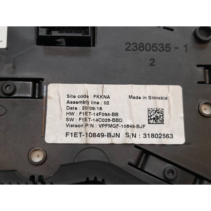 Recambio de cuadro instrumentos para ford focus lim. business referencia OEM IAM F1ET10849BJN F1ET14C026BBD F1ET14F094BB 3