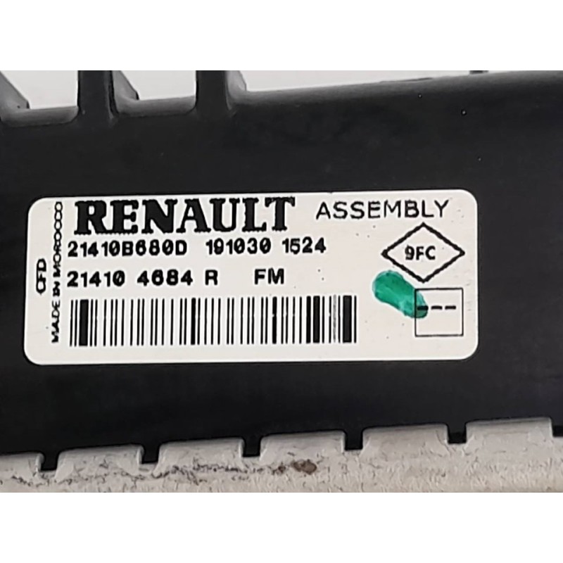 Recambio de radiador agua para dacia sandero laureate referencia OEM IAM 21410B680D 214104684R - Blanco 3