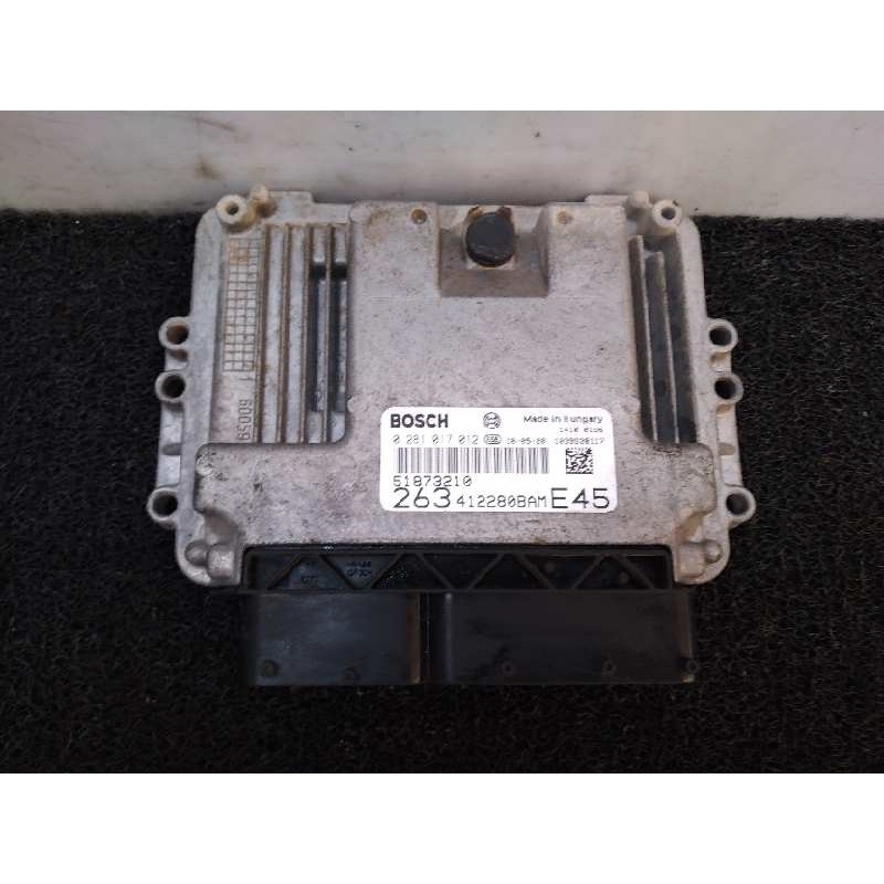 Recambio de centralita motor uce para fiat doblo emotion referencia OEM IAM 0281017012 51873210 BOSCH