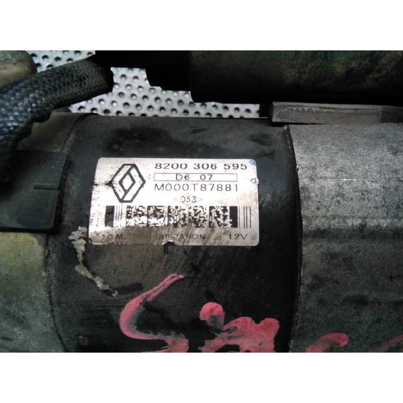 Recambio de motor arranque para renault megane ii familiar dynamique referencia OEM IAM 8200306595 M000T87881 2