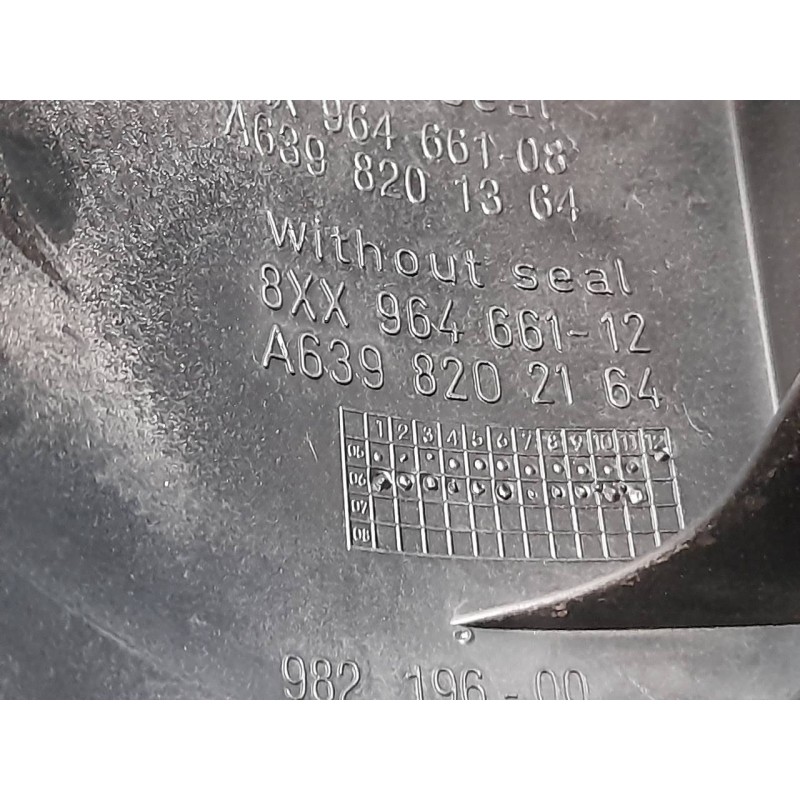 Recambio de piloto trasero derecho para mercedes-benz vito (w639) basic, combi 111 cdi compacto (639.601) referencia OEM IAM A63 2