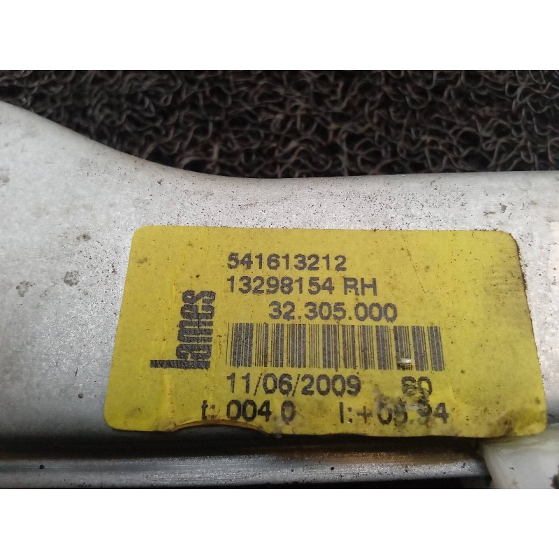 Recambio de elevalunas delantero derecho para opel corsa d cosmo referencia OEM IAM  541613212 - Gris 7