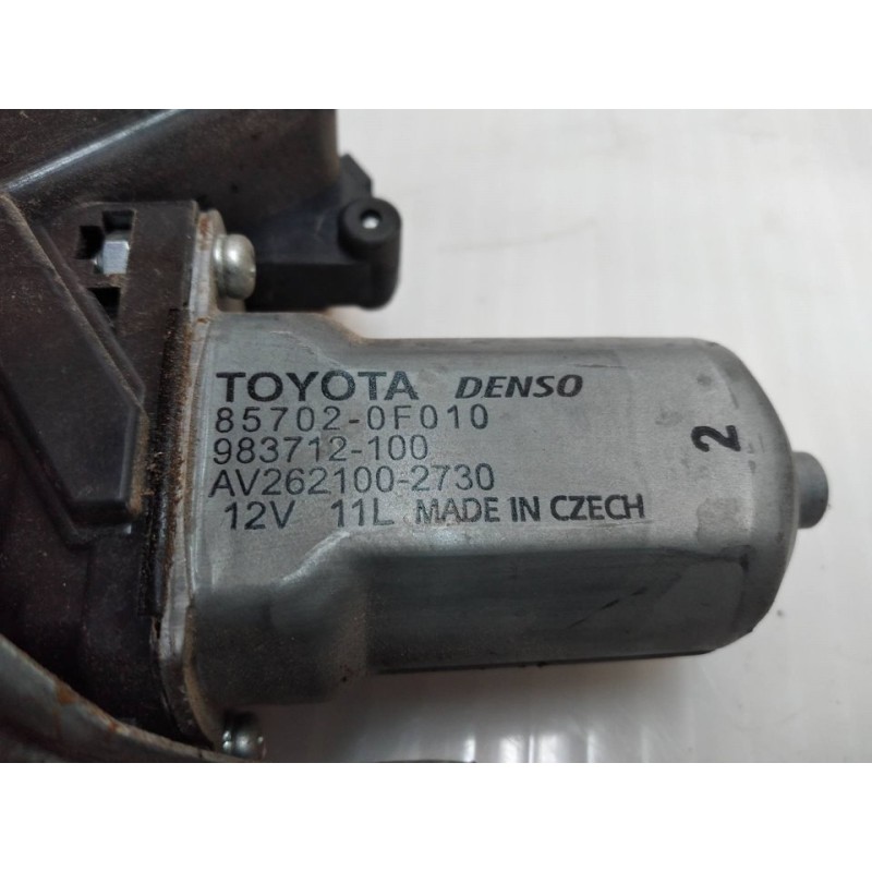 Recambio de elevalunas delantero izquierdo para toyota yaris ts referencia OEM IAM 857020F010 - Negro 3