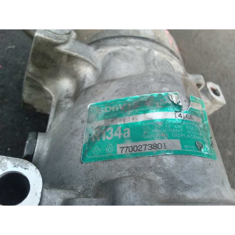 Recambio de compresor aire acondicionado para renault clio ii fase ii (b/cb0) 1.4 16v referencia OEM IAM 1416F 7700273801 SANDEN 4