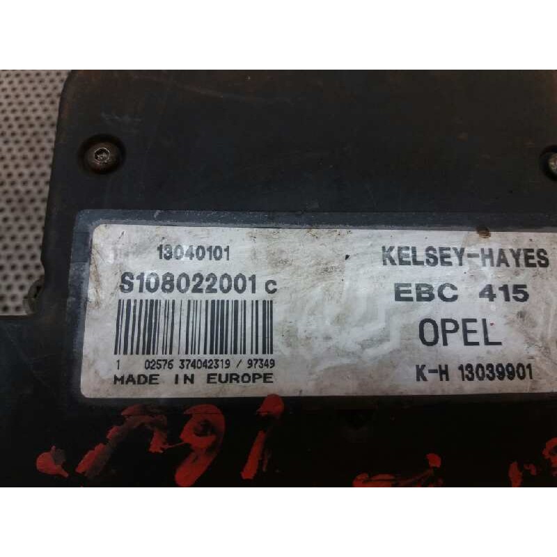 Recambio de abs para opel vectra b berlina 2.0 dti referencia OEM IAM S108022001C 92482 kelsey-hayes 4