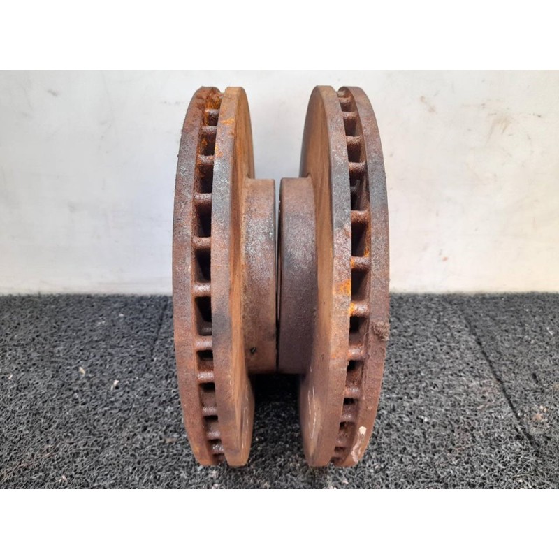 Recambio de disco freno delantero para nissan x-trail (t30) comfort referencia OEM IAM - Gris 3