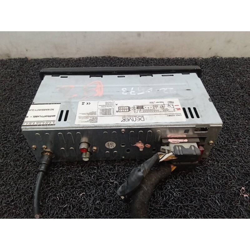 Recambio de sistema audio / radio cd para fiat scudo (222) 1.9 td kat familiar (8 asientos) referencia OEM IAM - Blanco 2