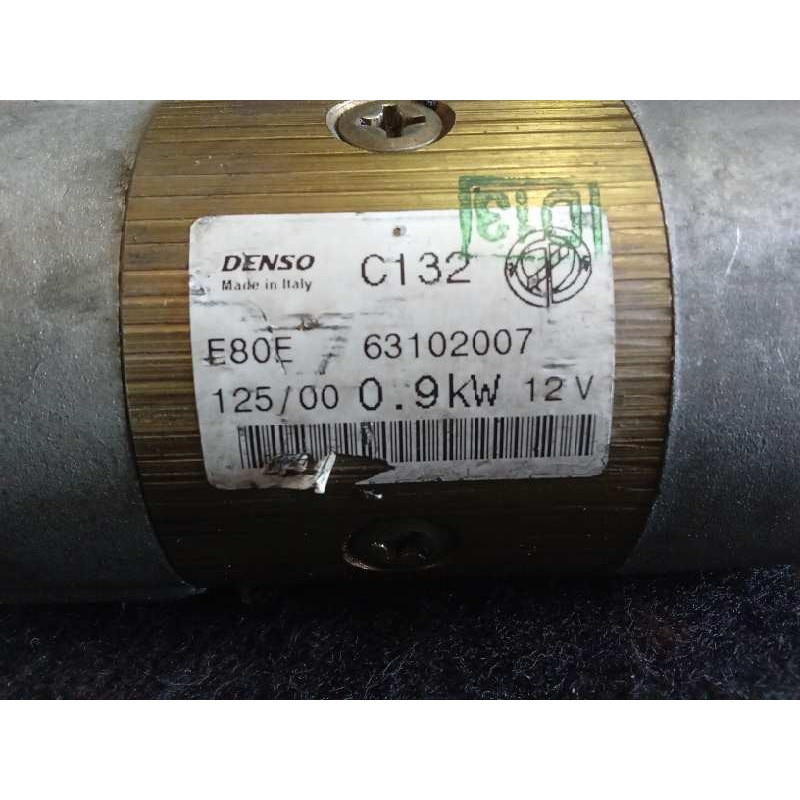 Recambio de motor arranque para fiat brava (182) referencia OEM IAM 63102007 38756 DENSO 4