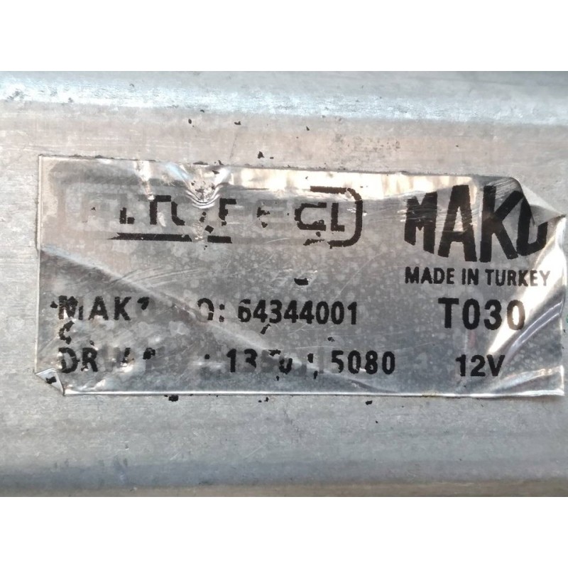 Recambio de motor limpia trasero para peugeot bipper tepee outdoor referencia OEM IAM 64344001 1356115080 2