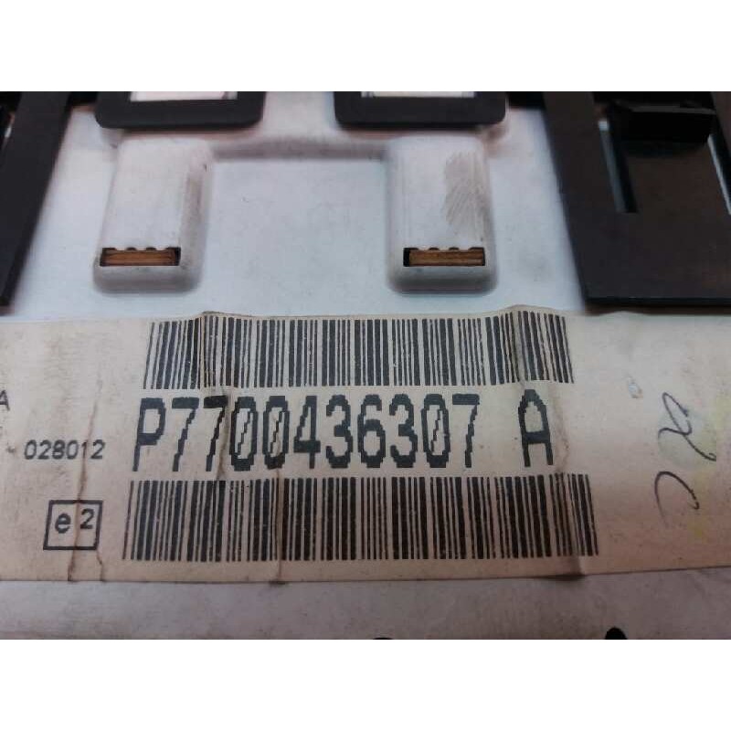 Recambio de pantalla multifuncion para renault kangoo (f/kc0) alize referencia OEM IAM P7700436307A - Blanco 2