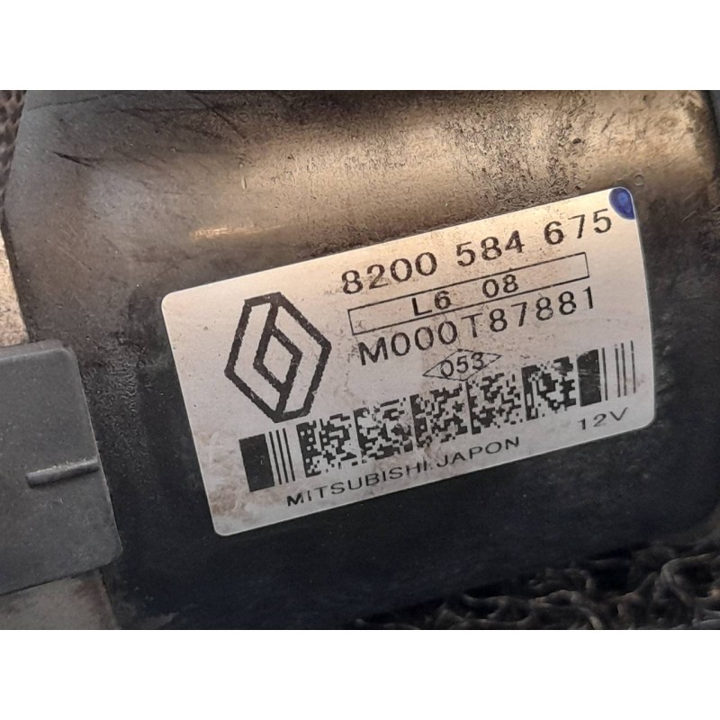 Recambio de motor arranque para renault kangoo (f/kc0) generique referencia OEM IAM 8200584675 M000T87881 - Blanco 4