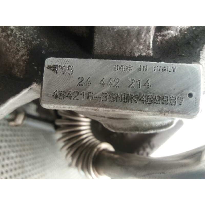 Recambio de turbocompresor para opel zafira a 2.0 dti referencia OEM IAM 2444214 - Azul 2