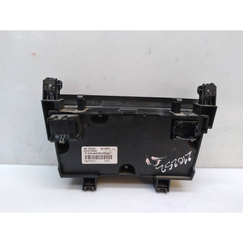 Recambio de mando climatizador para fiat linea (110) dynamic referencia OEM IAM 735459252 B837 - Azul 3