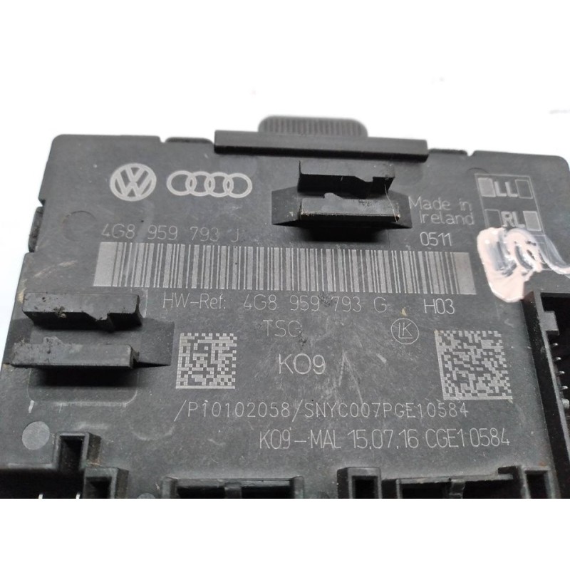 Recambio de centralita check control para audi a6 allroad quattro (4gj) 3.0 tdi clean diesel referencia OEM IAM 4G8959793G 4G895 3